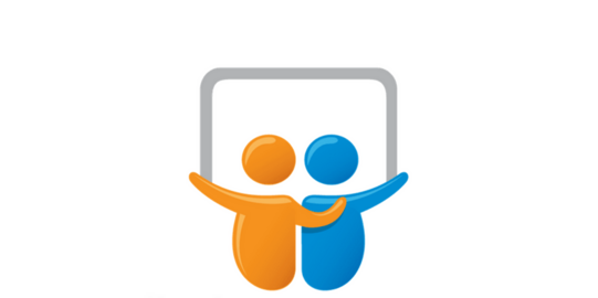 Slideshare Logo Hier ist das Icon des Sozialen Netzwerks "Slideshare" abgebildet